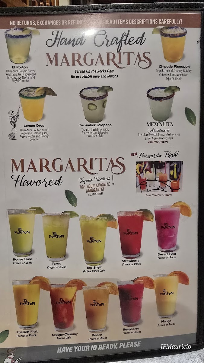 El Porton Méxican Restaurant Menu - Image 5